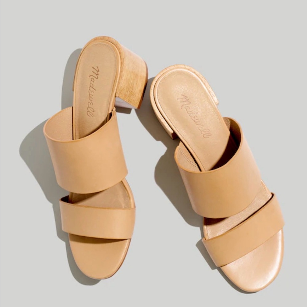 Madewell Kiera Mule Leather Sandals